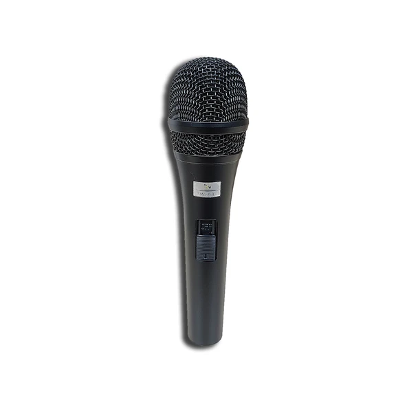 Pawer PW-990 Profesyonel El Tipi Kablolu Dinamik Mikrofon - Metal Kasa - 3 Metre Kablo - Aç/Kapa Switch - Anons / Sahne / Konferans / Karaoke ürün görseli 1