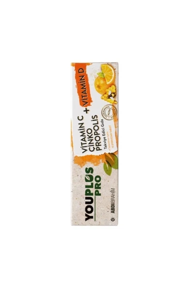 Youplus C Vitamini D Vitamini Çinko Propolis Efervesan 15 Tablet - Resim 3