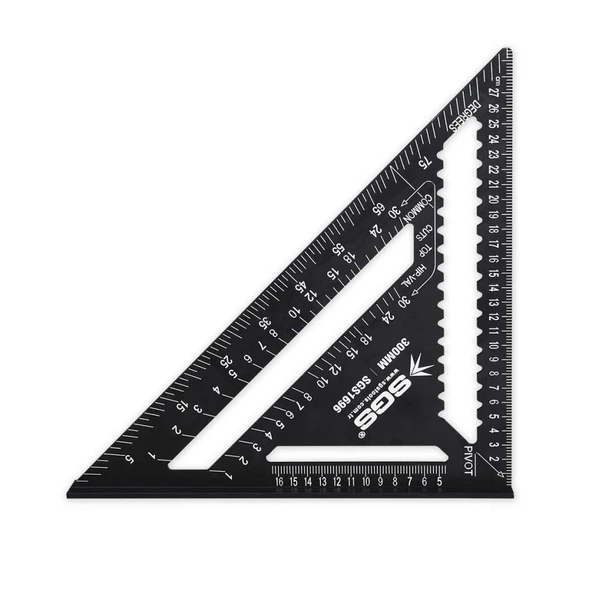 Sgs SGS1696 Alüminyum Üçgen Gönye 300mm ürün görseli 1