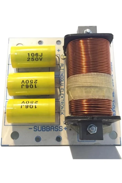 AES Pasif Subwoofer/Subbass Crossover Filtresi ürün görseli 1