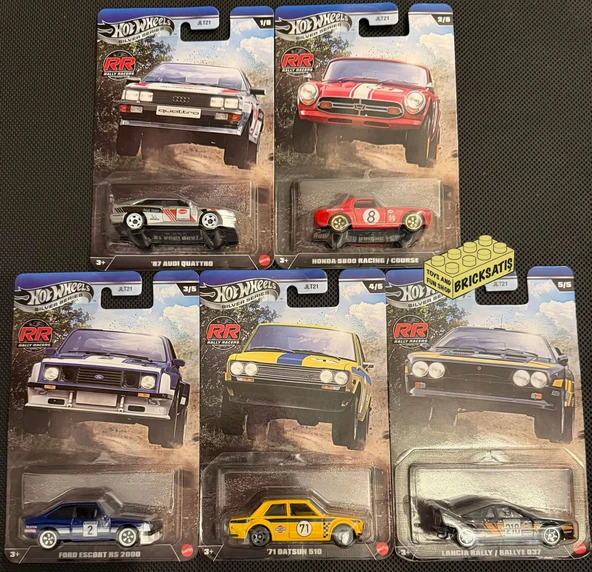 Hot Wheels Silver Series 2026 Rally Racers 5'li Set ürün görseli 1