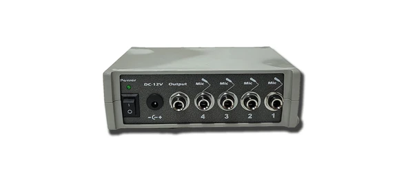 AES MSOUND Mx-4 4 Kanal Mini Mikser - Resim 3