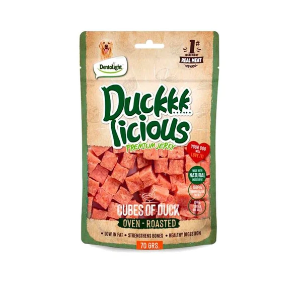 Dentalight Duck Cube Ördek Etli Köpek Ödül Küpleri 70 Gr ürün görseli 1