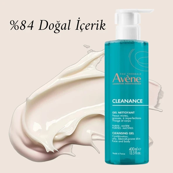 Avene Cleanance Cleansing Gel 400 ml ürün görseli 1