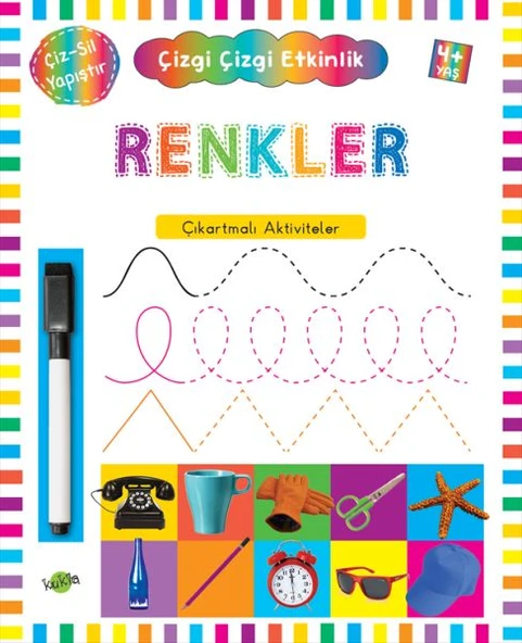 Çizgi Çizgi Etkinlik - Renkler (4+ Yaş) ürün görseli 1