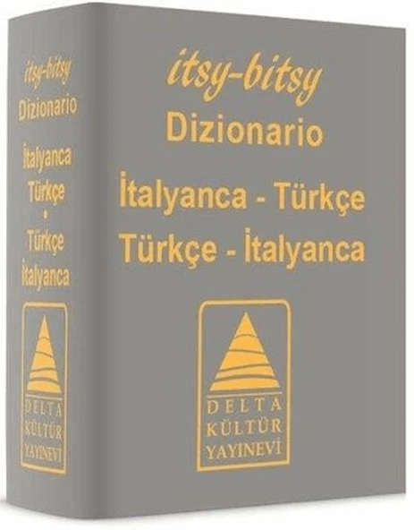 Itsy Bitsy İtalyanca-Türkçe ,Türkçe-İtalyanca Mini Sözlük ürün görseli 1