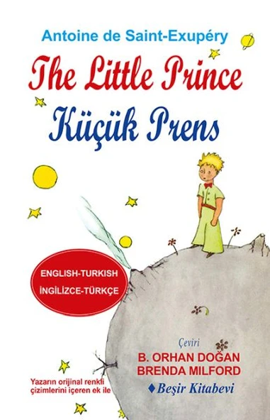 The Little Prince Küçük Prens İngilizce-Türkçe ürün görseli 1