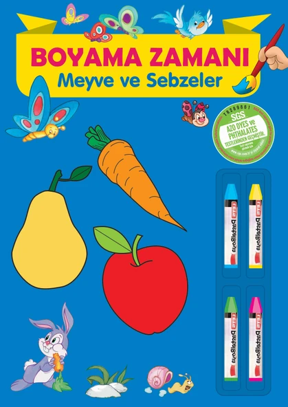 Boyama Zamanı: Meyve ve Sebzeler ürün görseli 1