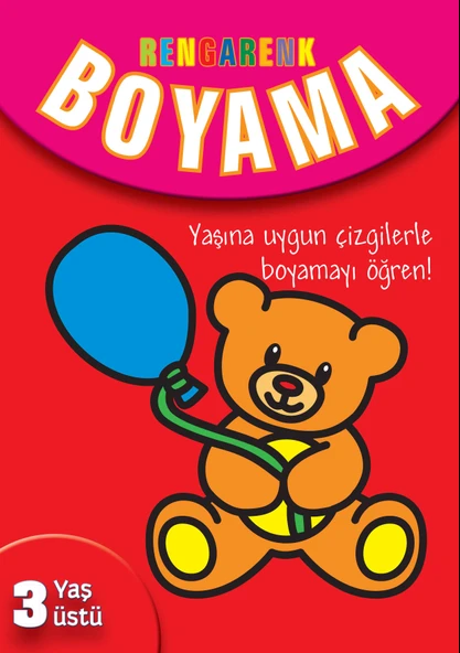 Rengarenk Boyama (3 Yaş Üstü) ürün görseli 1