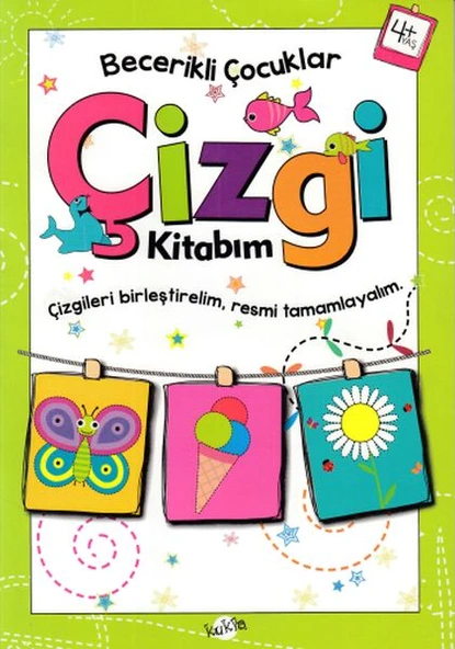 Becerikli Çocuklar - Çizgi Kitabım (4+ Yaş) ürün görseli 1