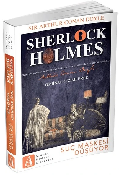 Suç Maskesi Düşüyor - Sherlock Holme ürün görseli 1