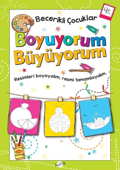 Becerikli Çocuklar - Boyuyorum Büyüyorum (4+ Yaş) ürün görseli 1