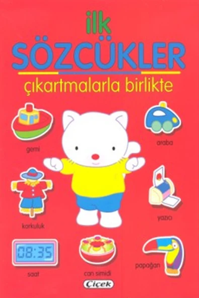 İlk Sözcükler - Çıkartmalarla Birlikte Kırmızı ürün görseli 1