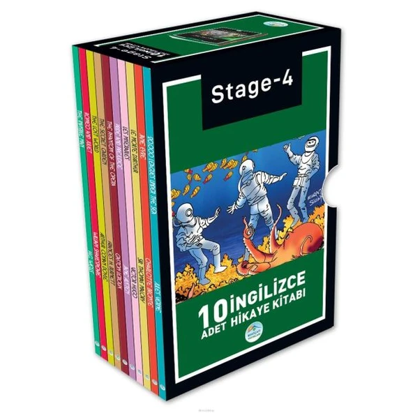Stage 4 İngilizce Hikaye Seti - 10 Kitap Takım ürün görseli 1