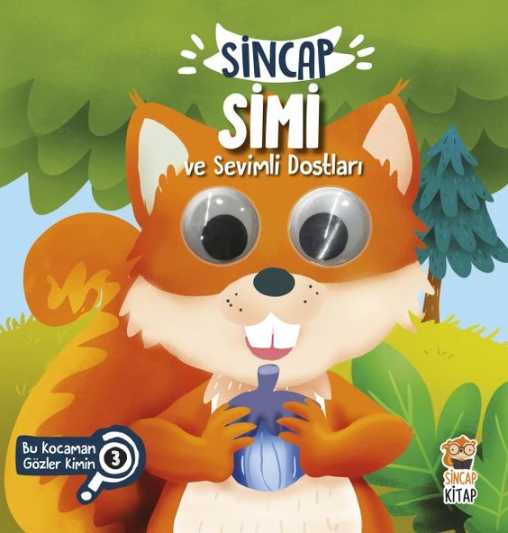 Bu Kocaman Gözler Kimin? 3 - Sincap Simi ve Sevimli Dostları ürün görseli 1