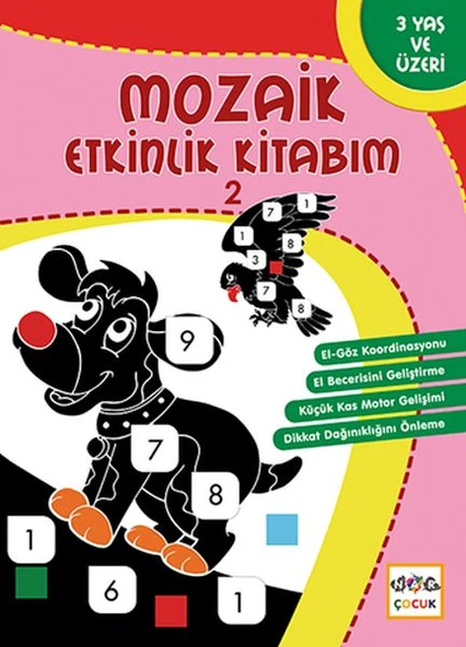 Mozaik Etkinlik Kitabım 2 (Dörtgen) ürün görseli 1