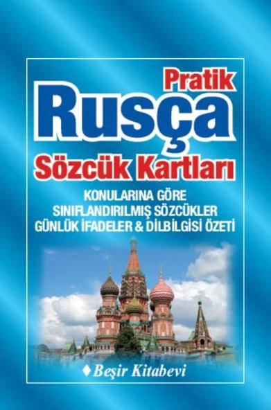 Beşir Pratik Rusça Sözcük Kartları ürün görseli 1