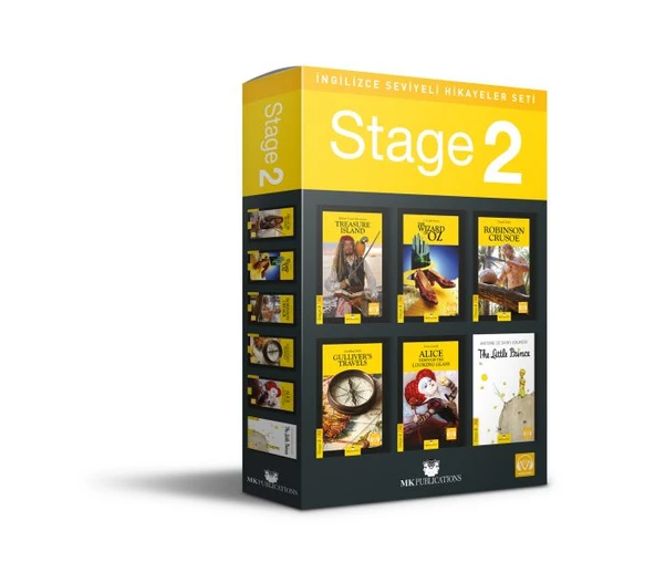İngilizce Seviyeli Hikayeler Seti - Stage-2 ürün görseli 1