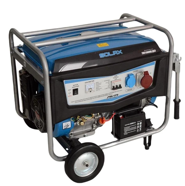Solax YM-10000LQE-3 Trifaze Benzinli Marşlı Jenerator ürün görseli 1