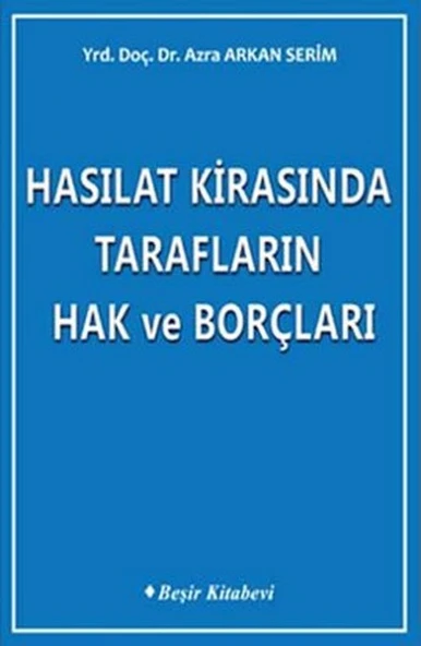 Hasılat Kirasında Tarafların Hak ve Borçları ürün görseli 1