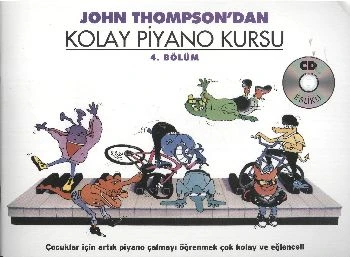 John Thompson'dan Kolay Piyano Kursu 4.Bölüm (Cd İlaveli) ürün görseli 1