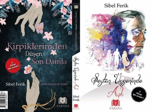 Şeytan Üçgeninde Aşk / Kirpiklerimden Düşen Son Damla - İki Kitap Bir Arada ürün görseli 1