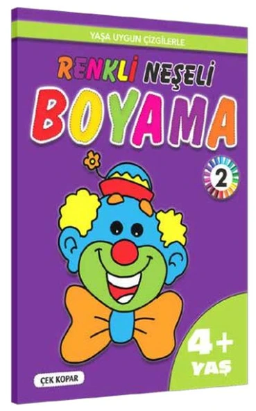 Renkli Neşeli Boyama -2 (4+Yaş) ürün görseli 1