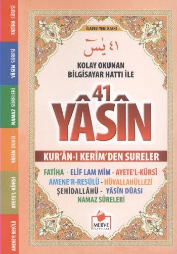 41 Yasin Kolay Okunan Bilgisayar Hatlı (Cep Boy) ürün görseli 1