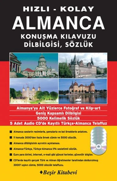 Hızlı Kolay Almanca Konuşma Kılavuzun Dilbilgisi Sözlük Karekod'lu ürün görseli 1