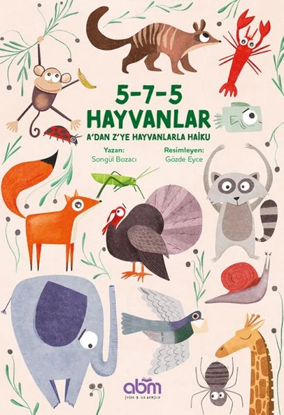 5-7-5 Hayvanlar A’dan Z’ye Hayvanlarla Haiku ürün görseli 1