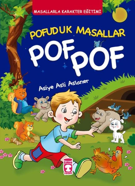 Pofuduk Masallar Pof Pof - Masallarla Karakter Eğitimi (Fleksi Cilt) ürün görseli 1