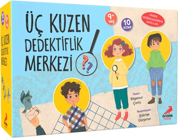 Üç Kuzen Dedektiflik Merkezi 10 Kitap Set ürün görseli 1