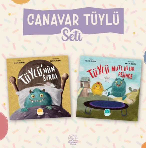 Canavar Tüylü Seti (2 Kitap) ürün görseli 1