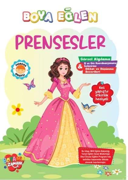 Boya Eğlen - Prensesler ürün görseli 1