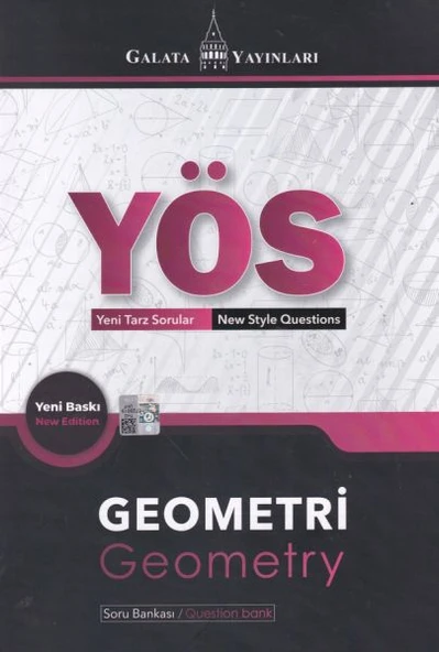 Galata YÖS Geometri Soru Bankası ürün görseli 1