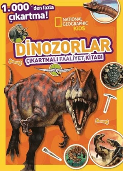 National Geographic Kids Dinozorlar Çıkartmalı Faaliyet Kitabı ürün görseli 1