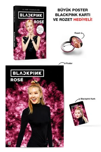Blackpink Rosé - K-Pop Yıldızları ürün görseli 1
