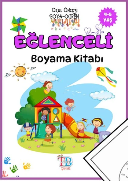 Eğlenceli Boyama Kitabı ürün görseli 1