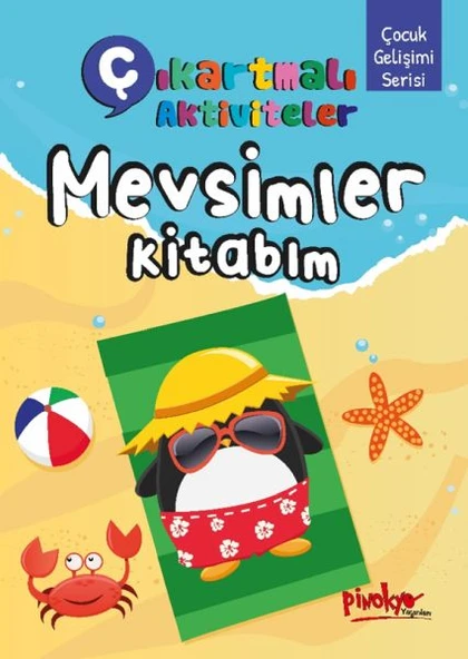 Çıkartmalı Aktiviteler Mevsimler Kitabım ürün görseli 1