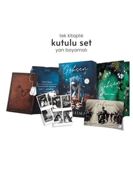 Gökçen 4 - Yan Boyamalı Hediyeli Kutu (Ciltli) ürün görseli 1