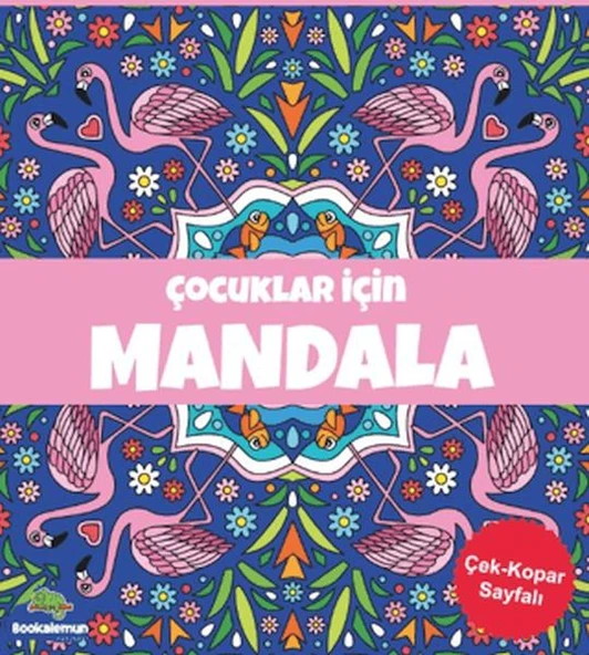 Çocuklar İçin Mandala - Lacivert ürün görseli 1