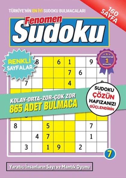 Fenomen Sudoku 7 ürün görseli 1