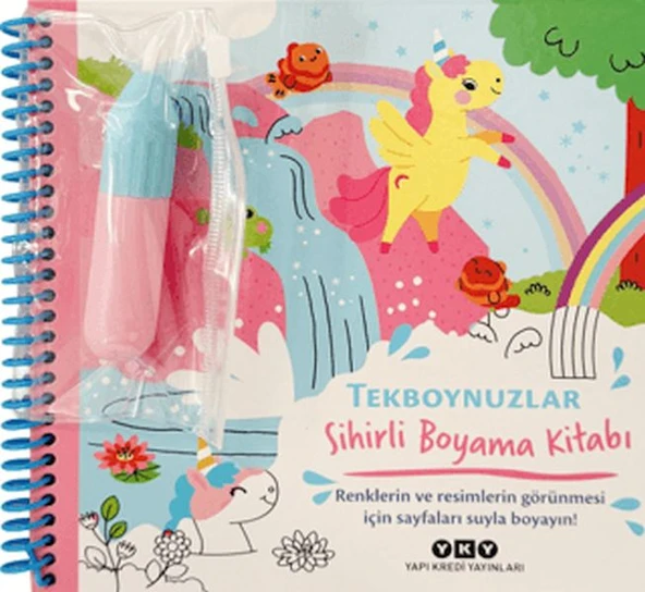 Sihirli Boyama Kitabı - Tekboynuzlar ürün görseli 1