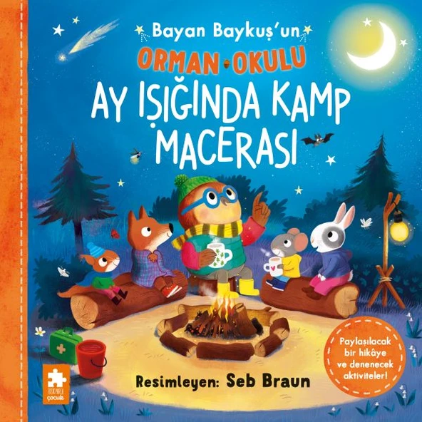 Bayan Baykuş’un Orman Okulu - Ay Işığında Kamp Macerası ürün görseli 1