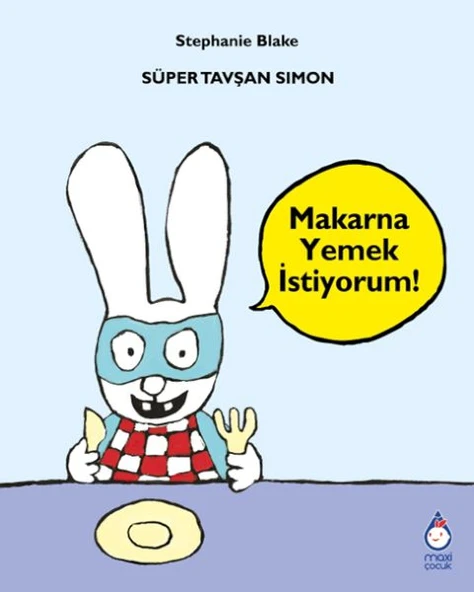 Süper Tavşan Simon Makarna Yemek İstiyorum! ürün görseli 1