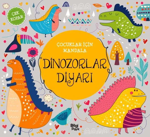 Çocuklar İçin Mandala - Dinozorlar Diyarı ürün görseli 1
