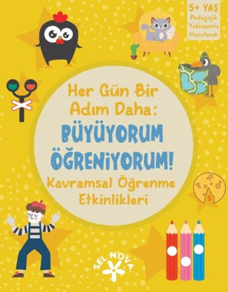 Her Gün Bir Adım Daha: Büyüyorum - Öğreniyorum: Kavramsal Öğrenme Etkinlikleri ürün görseli 1