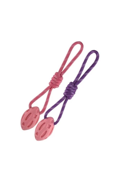 UDMK STORE Eastland Rugby Topu Şeklinde İpli Köpek Oyuncağı 44 Cm ürün görseli 1