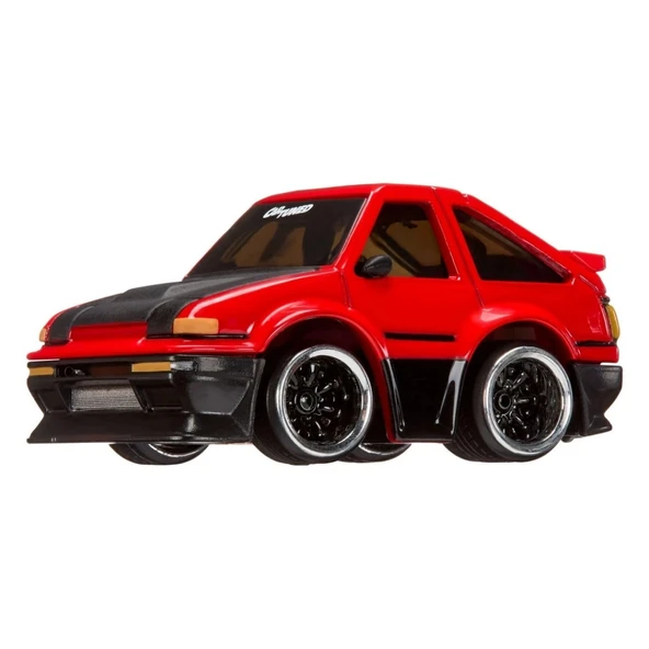 CarTuned JDM Seri 2 1985-87 Sprinter Trueno GT-Apex AE86 - Siyah Kırmızı Araba ürün görseli 1