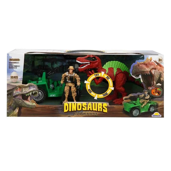 Dinosaurs Dinozor Yakalayıcı Oyun Seti 13 Parça ürün görseli 1